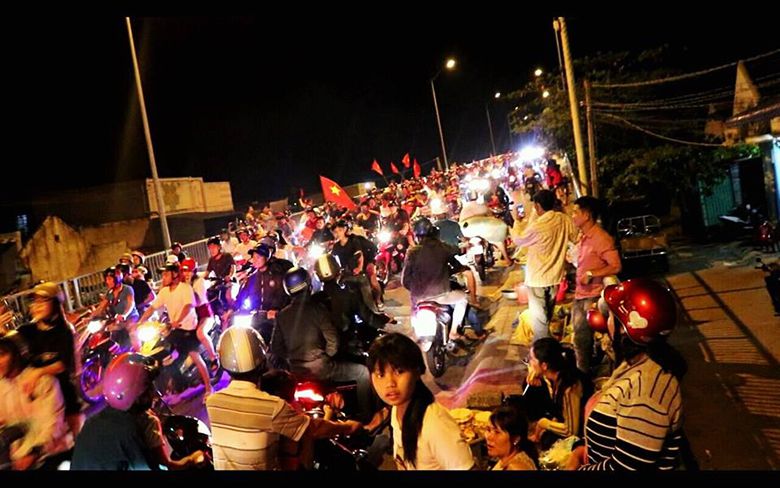Bình Thuận Ăn mừng U23 Việt Nam