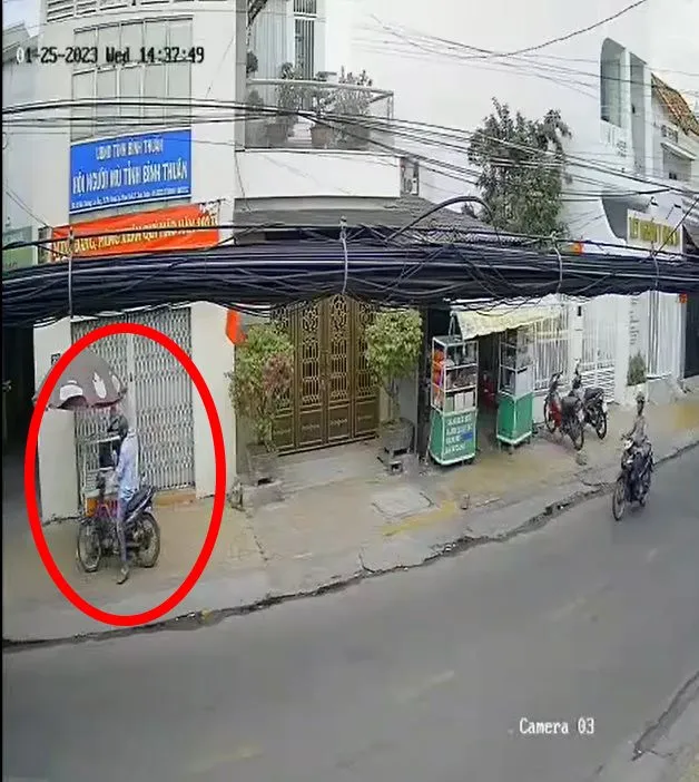 Cụ già bị cướp 350 tờ vé số - Ảnh: Nguyễn Luân/Báo Bình Thuận